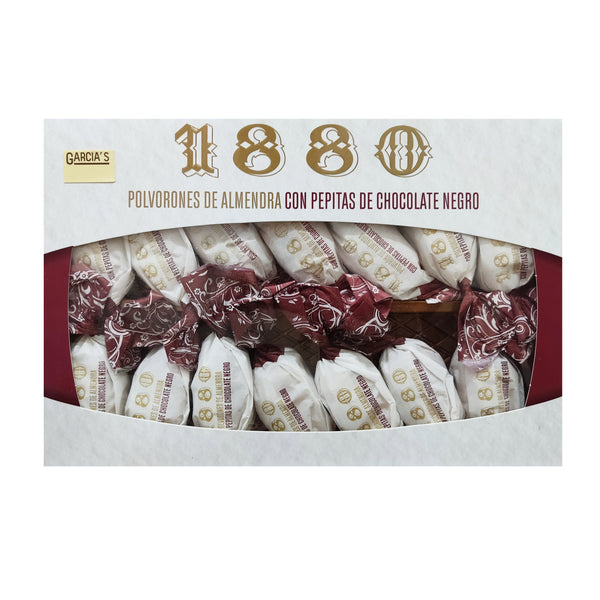 1880 - Polvorones De Almendra Con Pepitas De Chocolate Negro - 310g