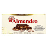 Turrón Chocolate Con Almendras - El Almendro - 250g