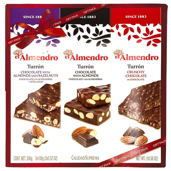 Turrón Gift Pack - El Almendro - 3 x 100g