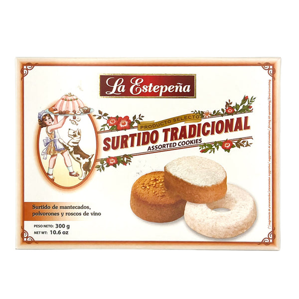 Surtido Tradicional Assorted Cookies - La Estepeña - 300g