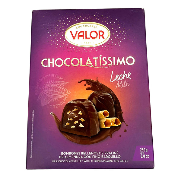 Bombones Chocolatissimo LECHE - Valor - 250g