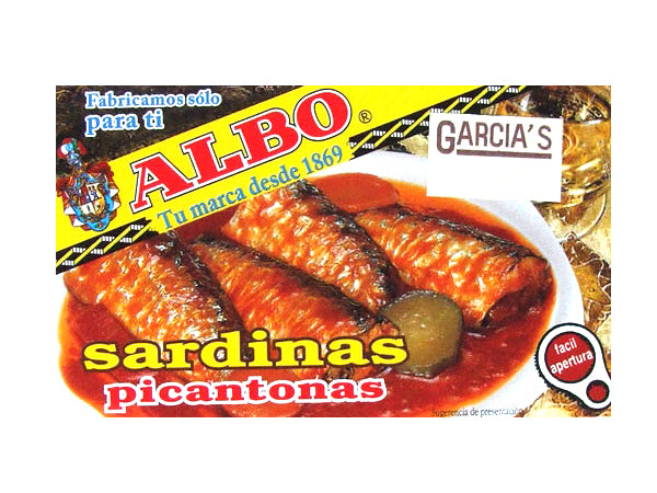 Albo Sardinas Picantonas - 120g