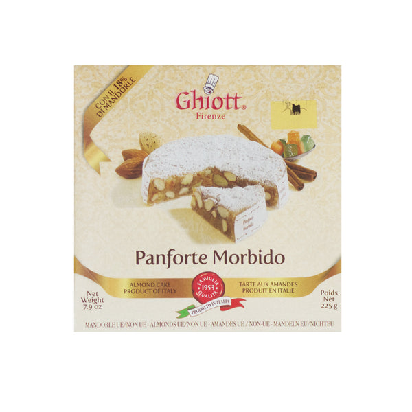 Almond Cake - Panforte Morbido - Ghiott - 225g