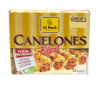 El Pavo - Canelones Facil - 12 Placas - 80g