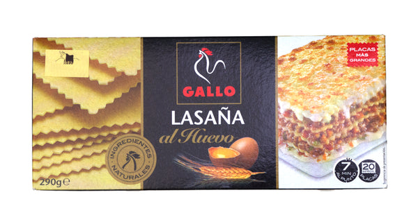 Gallo - Lasana Al Huevo - 290g