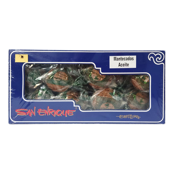 Mantecados En Aceite - Rich Powder Cakes With Olive Oil - San Enrique - 825g